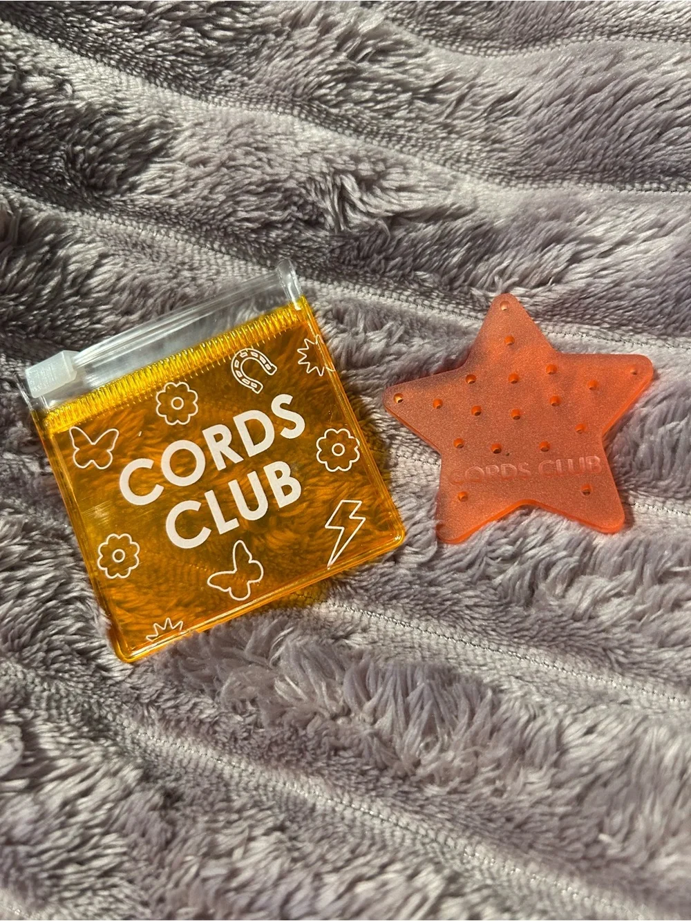NIB Cords Club Star Travel Flatback Palette - Red